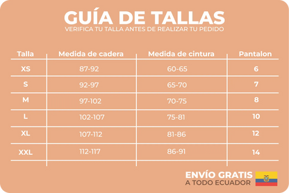 COMBO 3 BODY Y 1 SHORT LEVANTA COLA TIRO CORTO - Fajisima