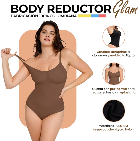 BODY REDUCTOR DE COMPRESIÓN REAL - Panty Cachetero o Hilo Brasilero