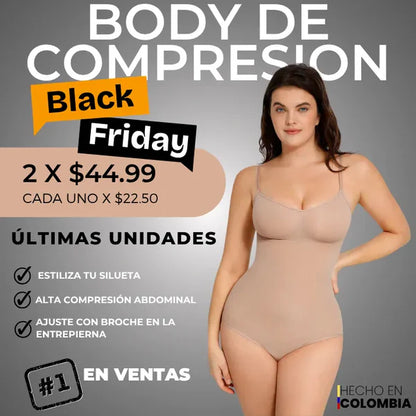 Body de Compresión con Tiras